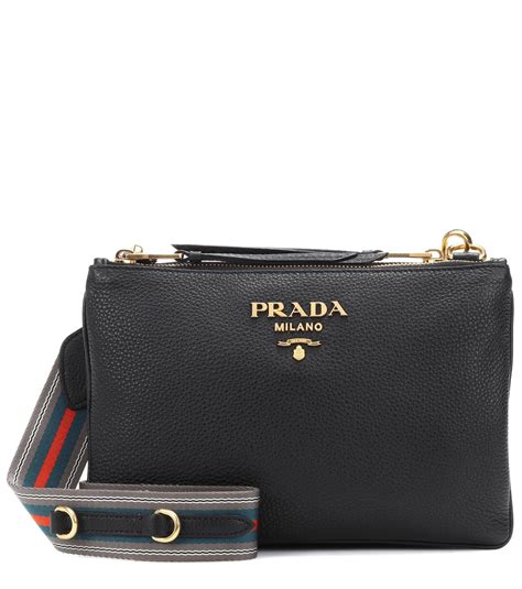 prada black shoulder purse|prada black purse small.